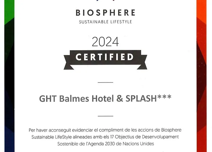 Szálloda Ght Balmes, Hotel-aparthotel&splash